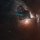 Hubble ve una nueva estrella proclamando su presencia con un espectáculo de luces cósmicas